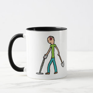 Metal Detecting Detectorist Mug