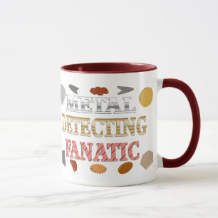 Metal Detecting Fanatic Mug