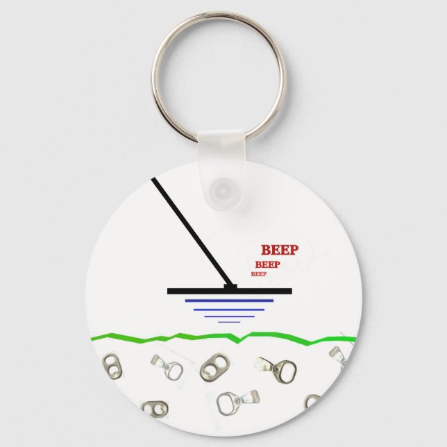 Metal Detecting Key Ring (Front)