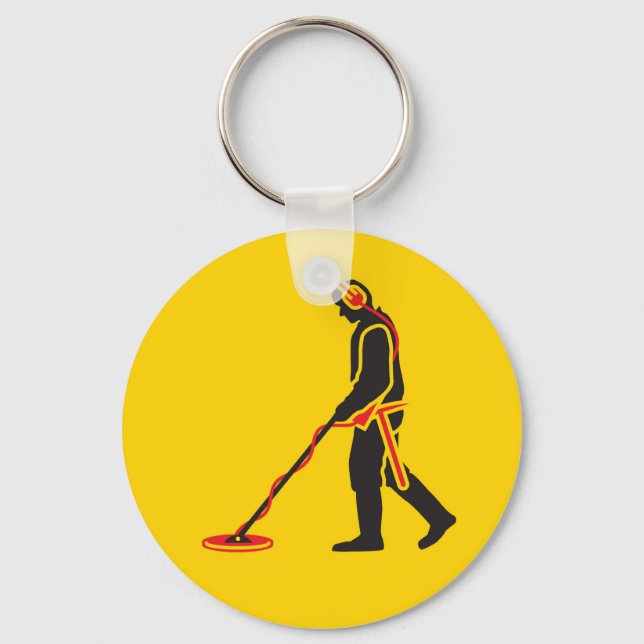 Metal Detecting Keychain (Front)