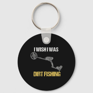 Metal Detecting Metal Detector Dirt Fishing 1 Key Ring