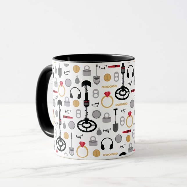 Metal Detecting Mug (Front Left)
