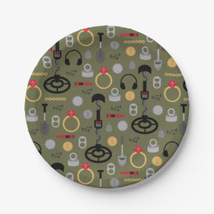 Metal Detecting Paper Plate