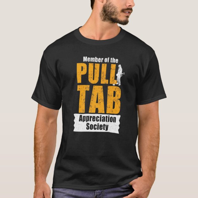 Metal Detecting Pull Tab Metal Detecting T-Shirt (Front)