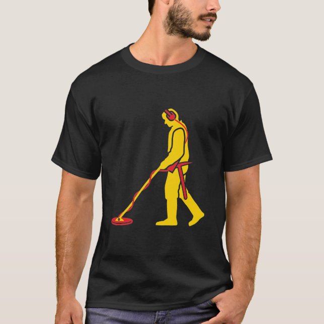 Metal Detecting T-Shirt (Front)