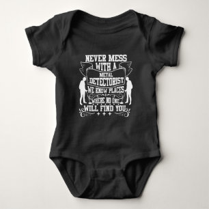 Metal Detector Treasure Hunter Money Gold Baby Bodysuit