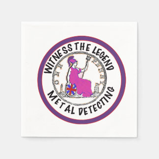 Metal Detectorist Napkin