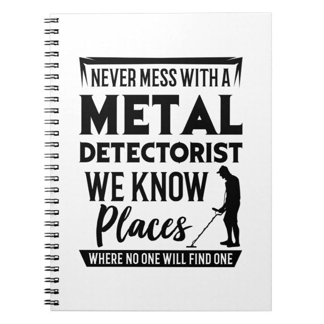 Metal Detectorist Notebook (Front)