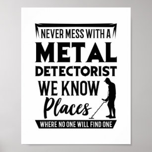 Metal Detectorist Poster