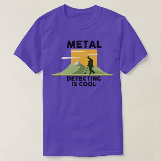 Metal Detectorist Sondeln T-Shirt (Design Front)