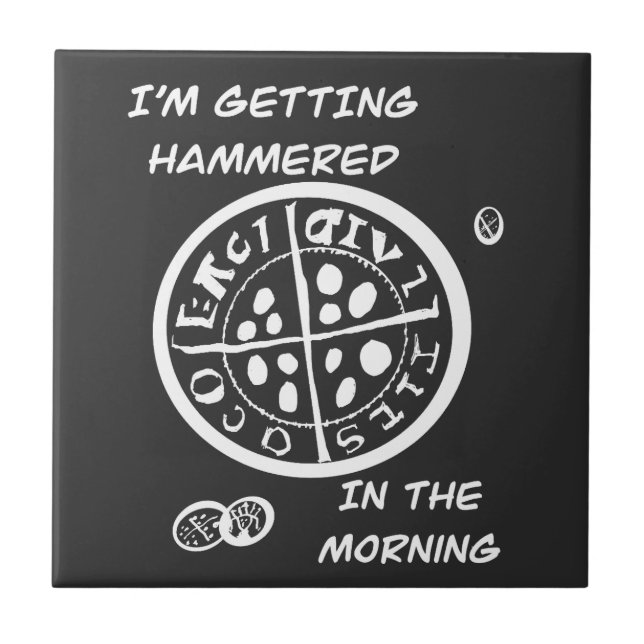 Metal Detectorist  Tile (Front)