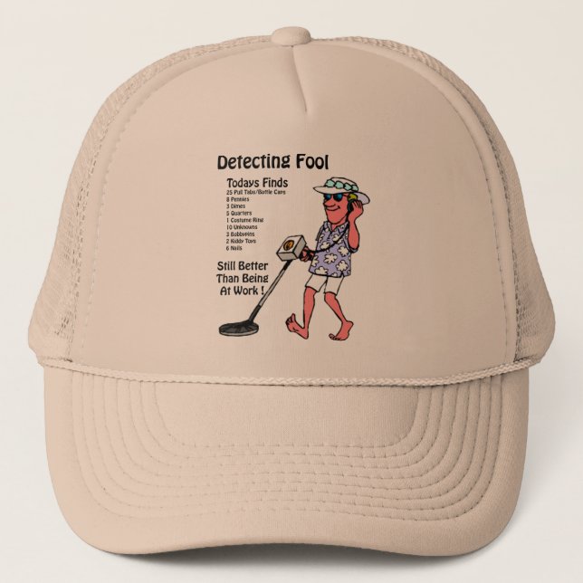 Metal Detectors Trucker Hat (Front)
