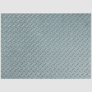Metal Diamond Plate Sheet Decoupage Background