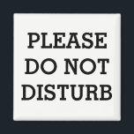 METAL DOOR MAGNET "DO NOT DISTURB"<br><div class="desc">If you have a metal door here's some fabulous magnets to put on the outside of your door instead of hand writing notes on paper and taping them.  See others.


    Dimensions: 2"l x 2"w
    Printed on 100% recycled paper
    Covered with scratch and UV-resistant mylar
    Available in round shape also</div>