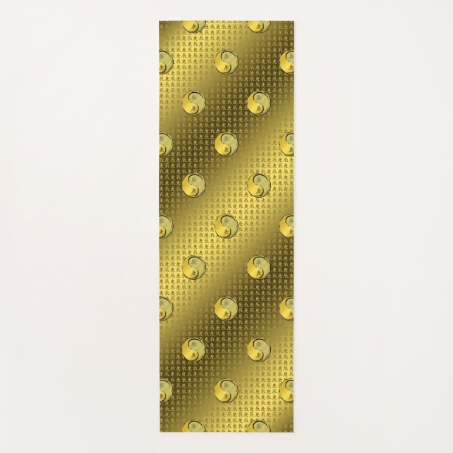 Metal Dragon Yoga Mat (Front)