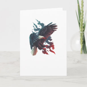 Metal Eagle Card