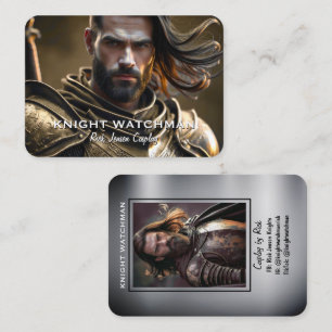 Metal Effect Coscards Landscape Cosplay Photo Card