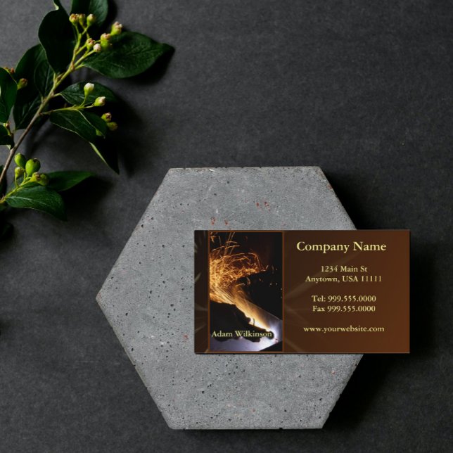 Metal Fabrication Business Card (Creator Uploaded)