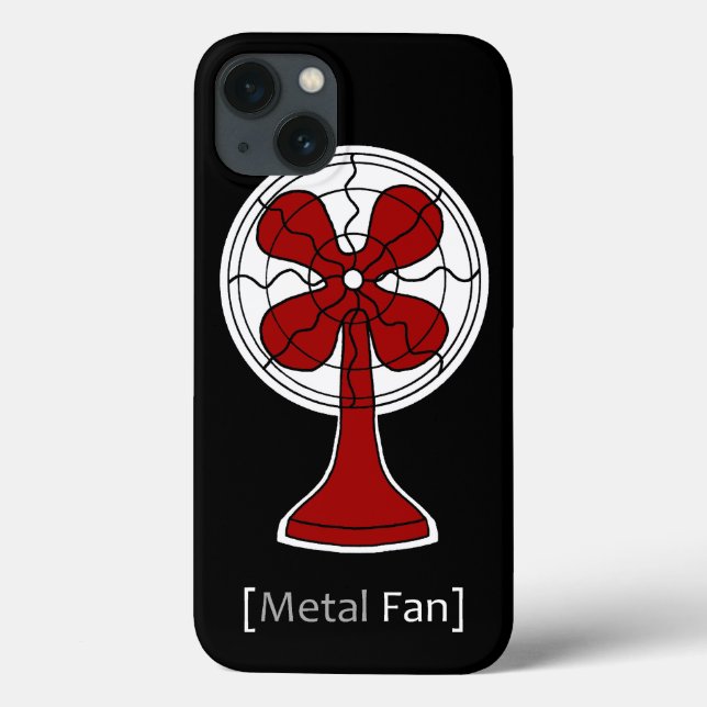 Metal Fan Case-Mate iPhone Case (Back)