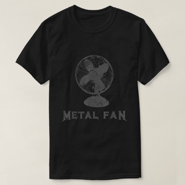 Metal Fan Funny Heavy Metal Shirt (Design Front)