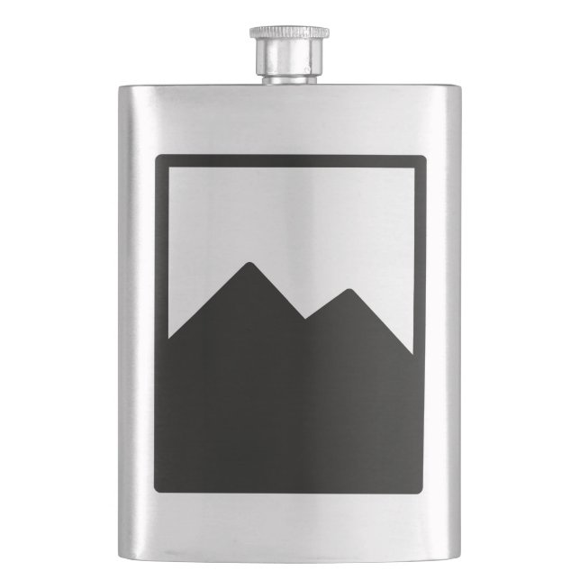 Metal Flask Template (Front)
