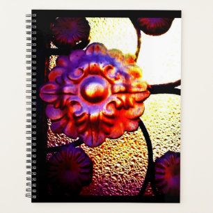 Metal Flower Planner
