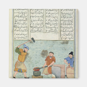 Metal forge, from 'Shah-Nameh Magnet