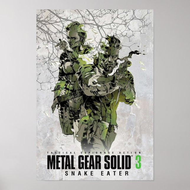 Metal Gear Solid 3 Design Poster (Front)