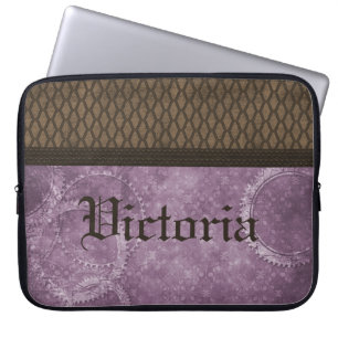 Metal Gear Steampunk Sleeve, Purple Laptop Sleeve