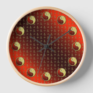 Metal Goat Clock