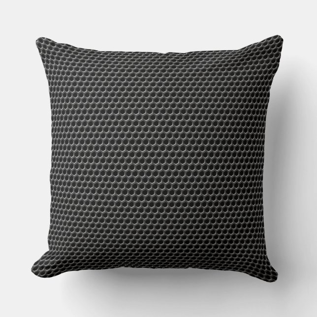 Metal grid pattern - background cushion (Front)
