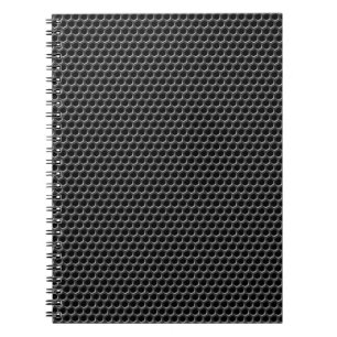 Metal grid pattern - background notebook