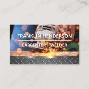 Metal Grinder   Steel Plated Business Card