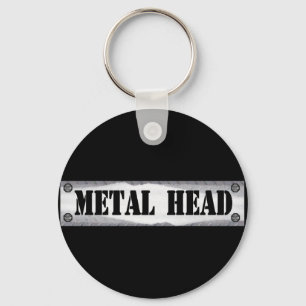Metal Head Key Ring