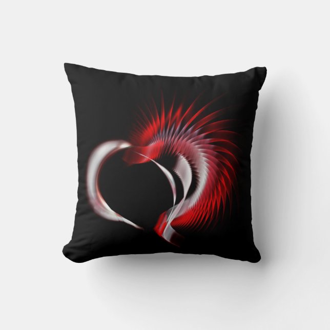 Metal Heart Cushion (Front)