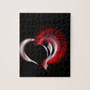 Metal Heart Jigsaw Puzzle