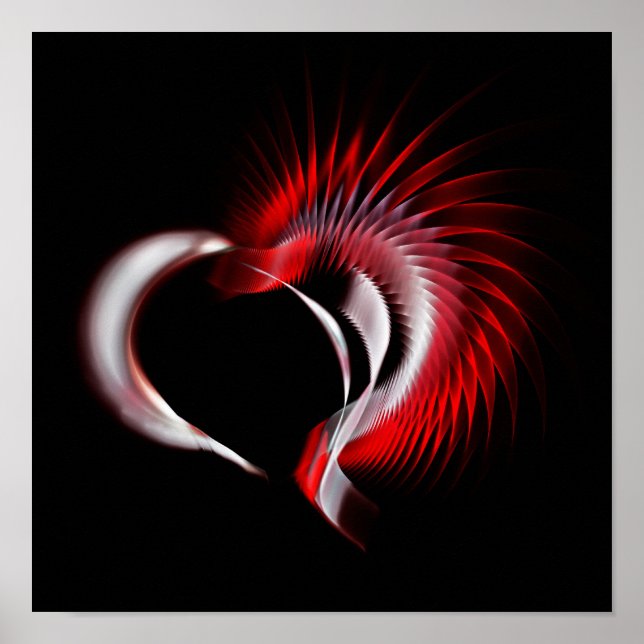 Metal Heart Poster (Front)