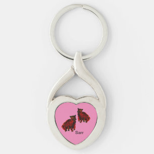 Metal Keychain : Bear Cubs