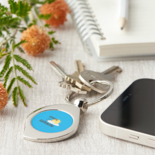 Metal Keychains Create Your Own Sunshine