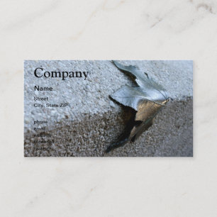 Metal Leaf Business Card