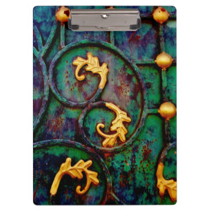 Metal Leaves Clipboard
