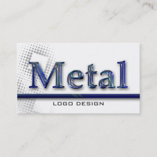 METAL LOGO DESIGN K | Welding Business Cards