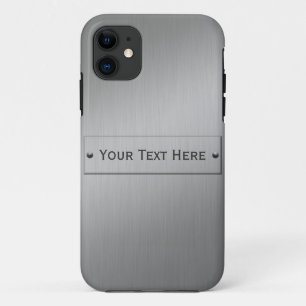 Metal Look custom iPhone case