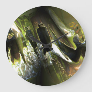 Metal Love Damaged 3 Clock