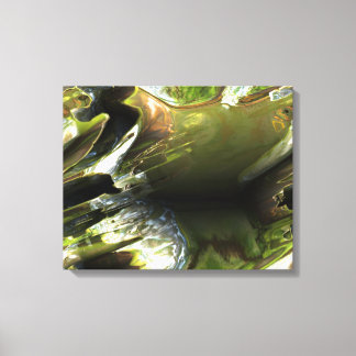 Metal Love Damaged 3 Wrapped Canvas