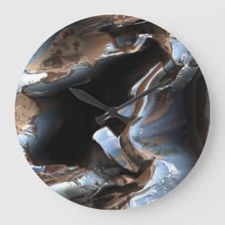 Metal Love Damaged 4 Clock