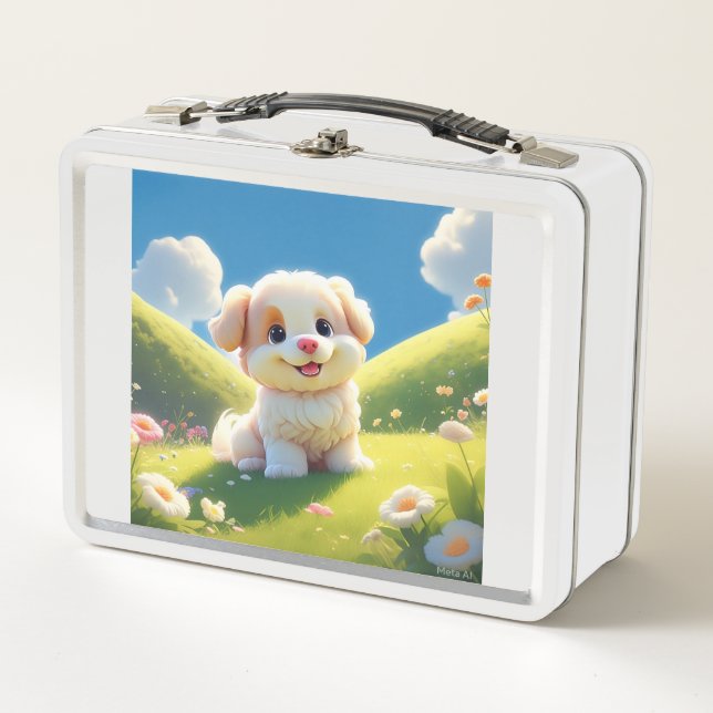 Metal lunch box (Front)