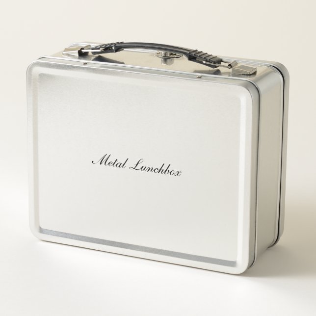 Metal Lunchbox (Back)