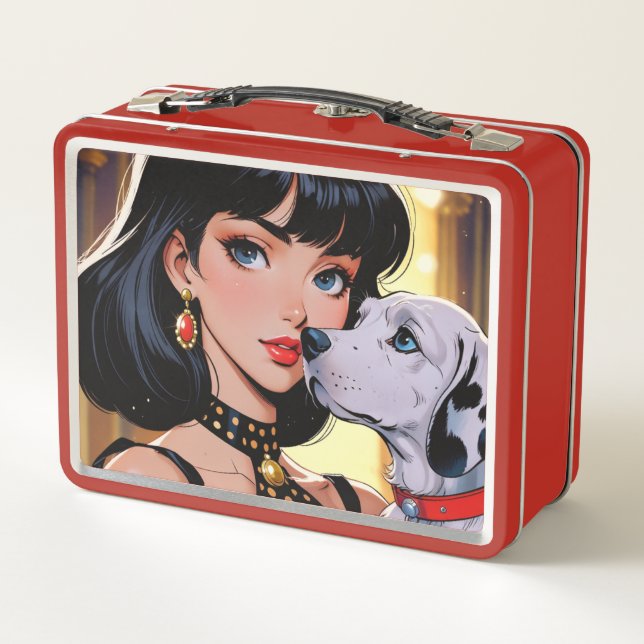 Metal Lunchbox/cosmetics box  (Back)