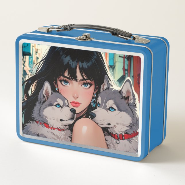 Metal Lunchbox/cosmetics box  (Front)